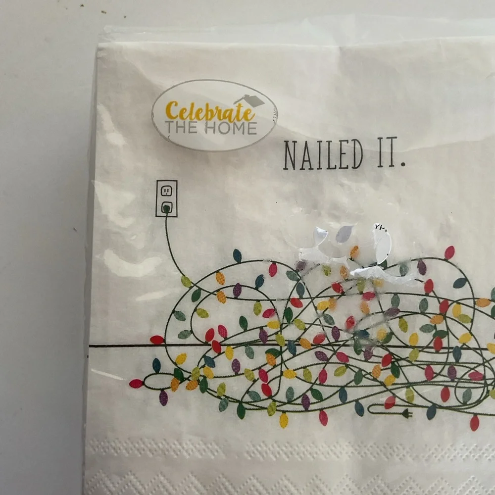 Holiday Cocktail Napkins. NWT